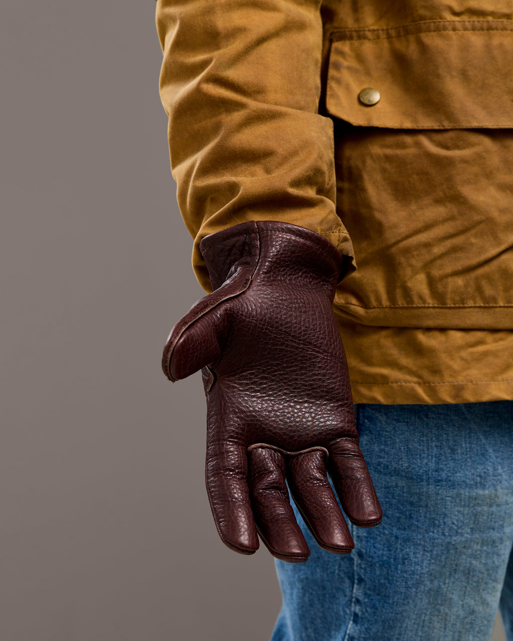 Gjöra Bison leather gloves