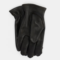 Gjöra Gloves Black – Full-Grain Leather Work Gloves