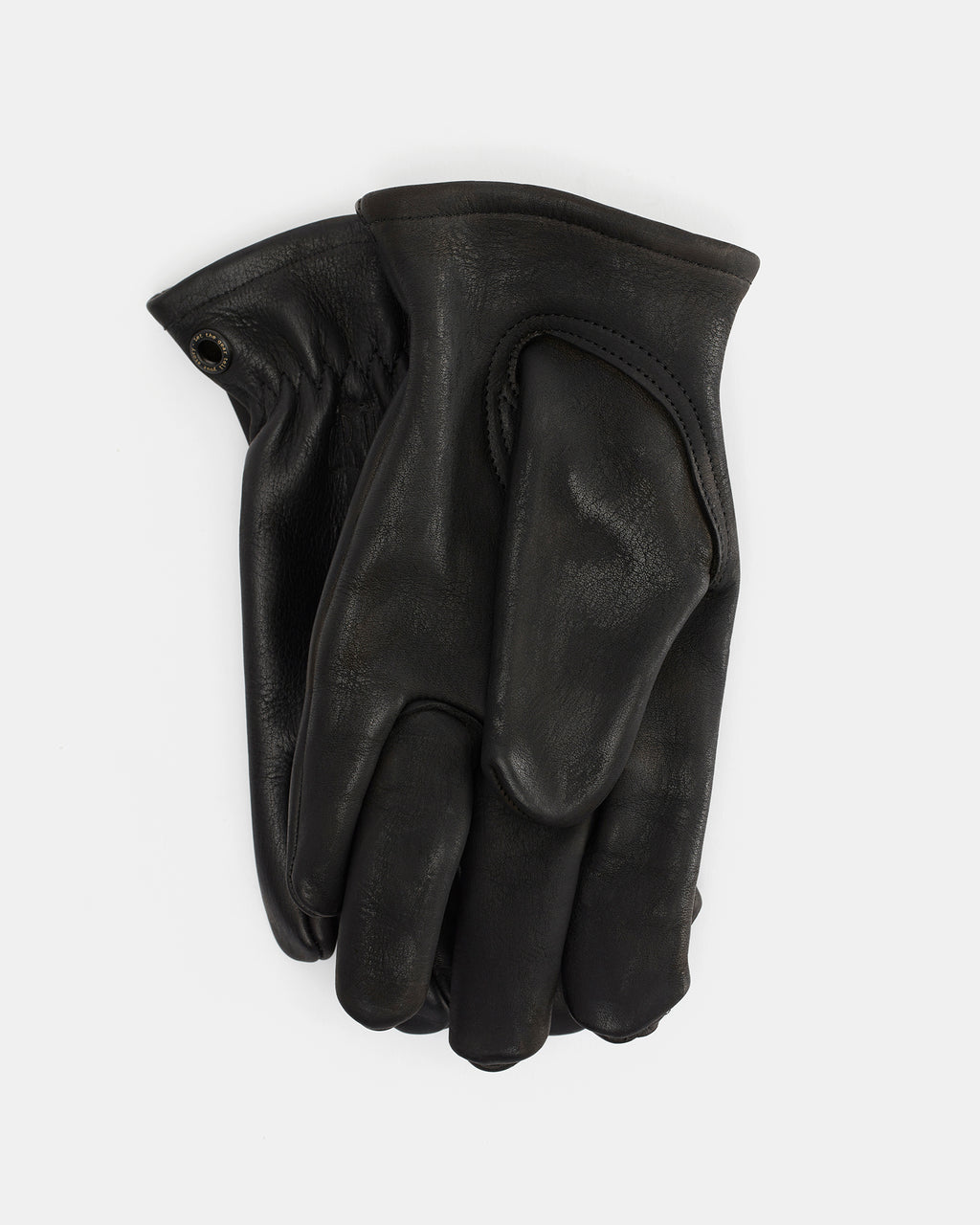 Gjöra Gloves Black – Full-Grain Leather Work Gloves
