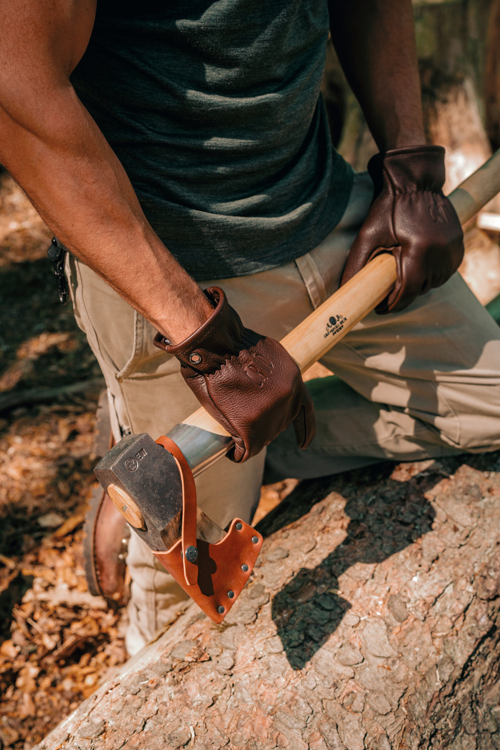 Gjöra Bison leather gloves
