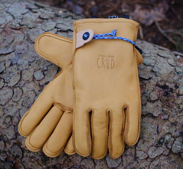 Yellow Lined Gloves | RE:Newool Lined Gloves | Crud