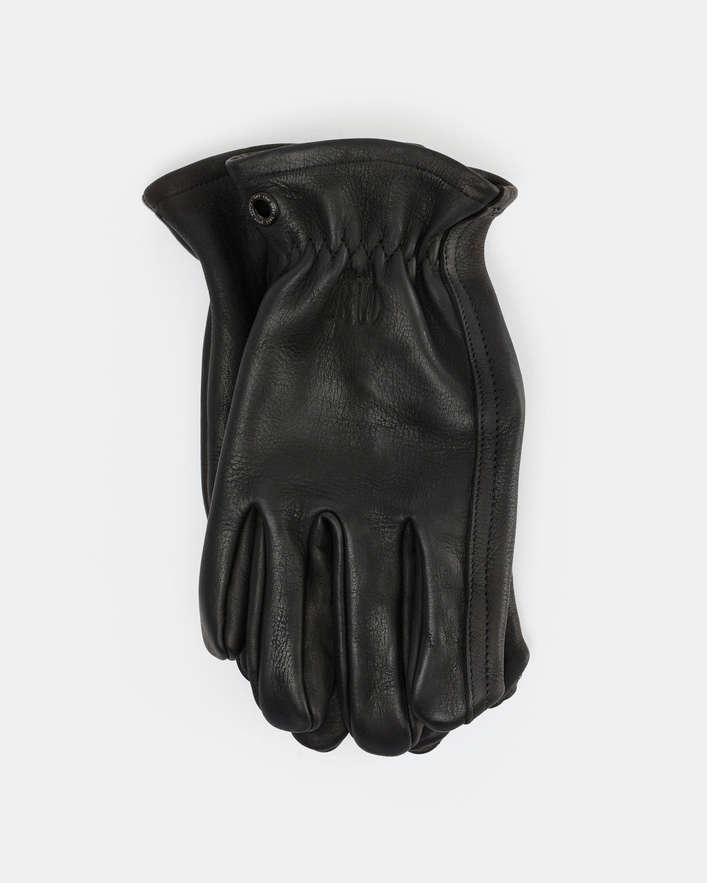 Gjöra Gloves Black – Full-Grain Leather Work Gloves