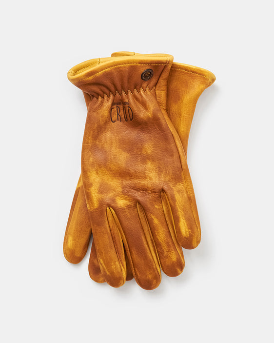 Full grain cowhide gloves with seamless design