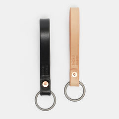Luxury handcrafted leather keychain from Tärnsjö Tannery