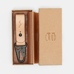 Luxury leather key holder made in Sweden