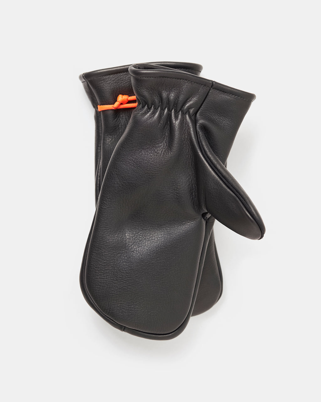 Thinsulate lined leather mittens for cold weather